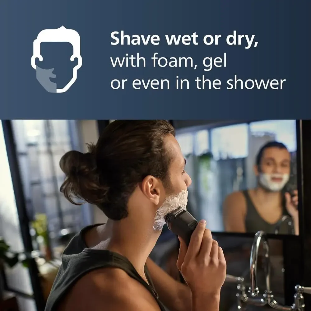 New Philips Norelco Shaver 2400 Series, Wet and Dry Electric Shaver, Pop-up Trim